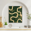 Curved Terrain Chic | Green Flow