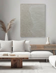 Textured Mesh Ripples | Ivory Hues