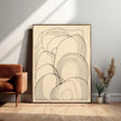 Linear Rock Minimalism | Beige Line