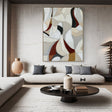 Textured Geometric Opulence | Neutral Rhythm