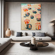 Textured Coastal Cheer | Vibrant Umbrellas