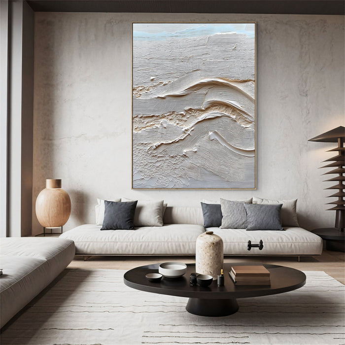 Textured Coastal Opulence | Neutral Wave