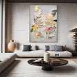 Textured Gilded Opulence | Vibrant Swirls