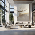Textured Cracked Layers | Gray Gold