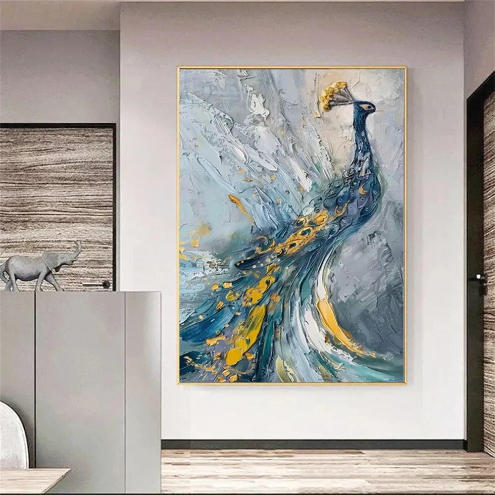 Abstract Animal Textured Wall Art #DL034