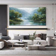 Ocean & Sky Abstract Wall Art #MO089
