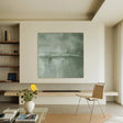 Green Wabi Sabi Abstract Wall Art #WT063
