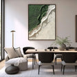 Green Minimalist Textured Wall Art #MT106