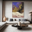 Textured Purple Vitality | Gold Accents