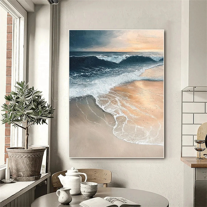 Ocean & Sky Abstract Wall Art #MO104