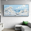 Ocean & Sky Textured Wall Art #MO103