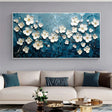 Flower & Tree Textured Abstract Wall Art #SF024
