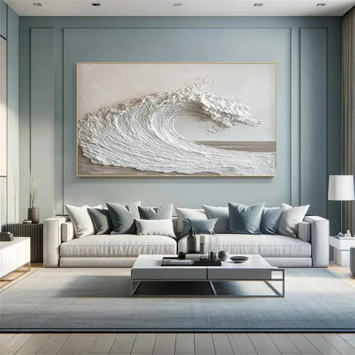 Ocean & Sky Textured Wall Art # MO033