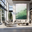 Textured Verdant Layers | Pale Hues