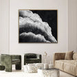 Black and White Minimalist Textured Wall Art #MT071