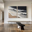 Ocean & Sky Textured Wall Art #MO097