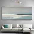 Ocean & Sky Abstract Wall Art #MO054