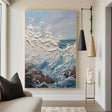 Ocean & Sky Textured Wall Art #MO013