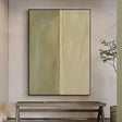Green Minimalist Textured Wall Art #MT001