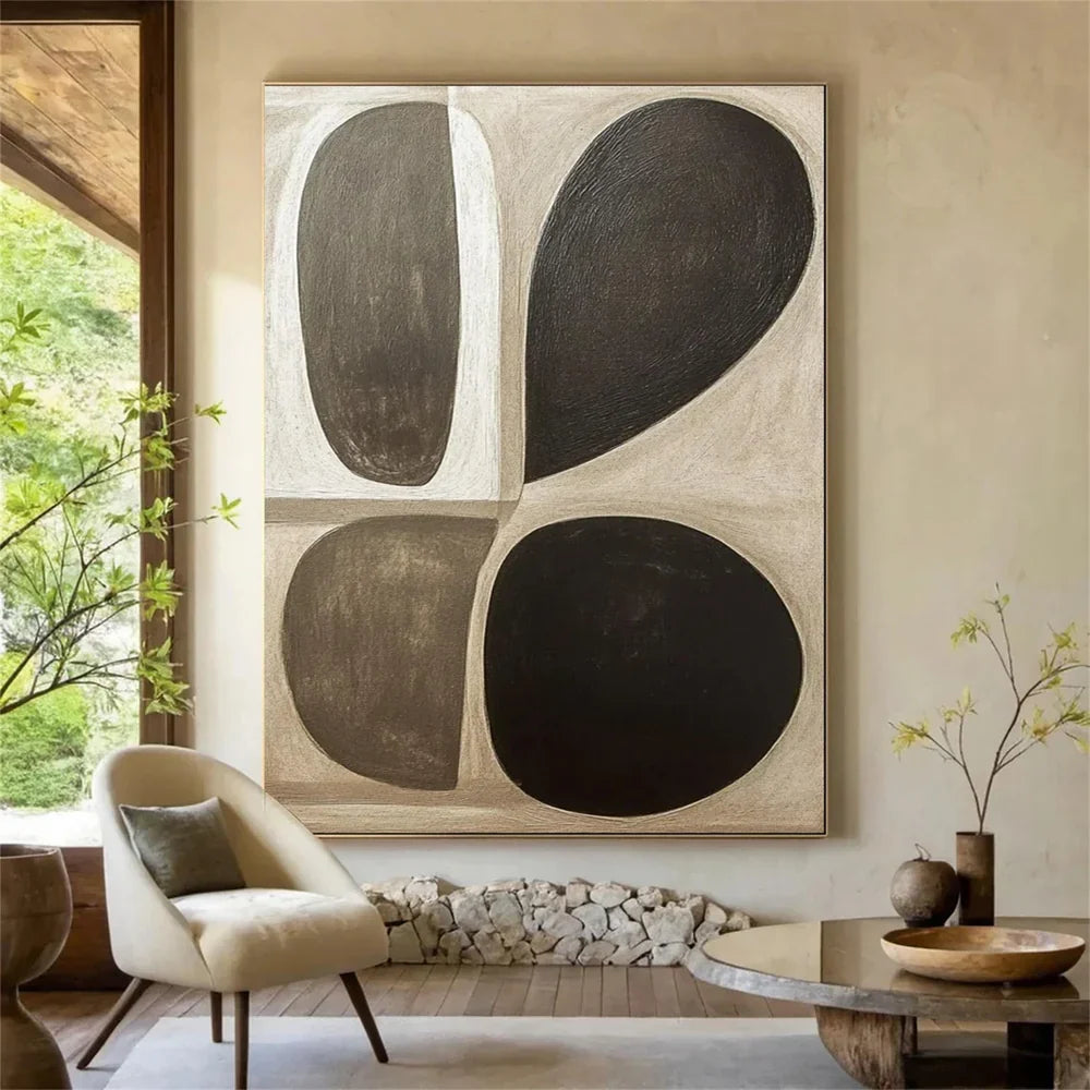 Wabi Sabi Abstract Wall Art #WT058