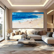 Ocean & Sky Abstract Wall Art #MO057