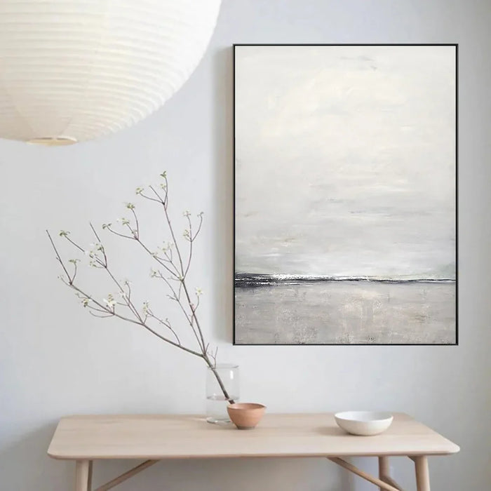 Ocean & Sky Abstract Wall Art #MO056