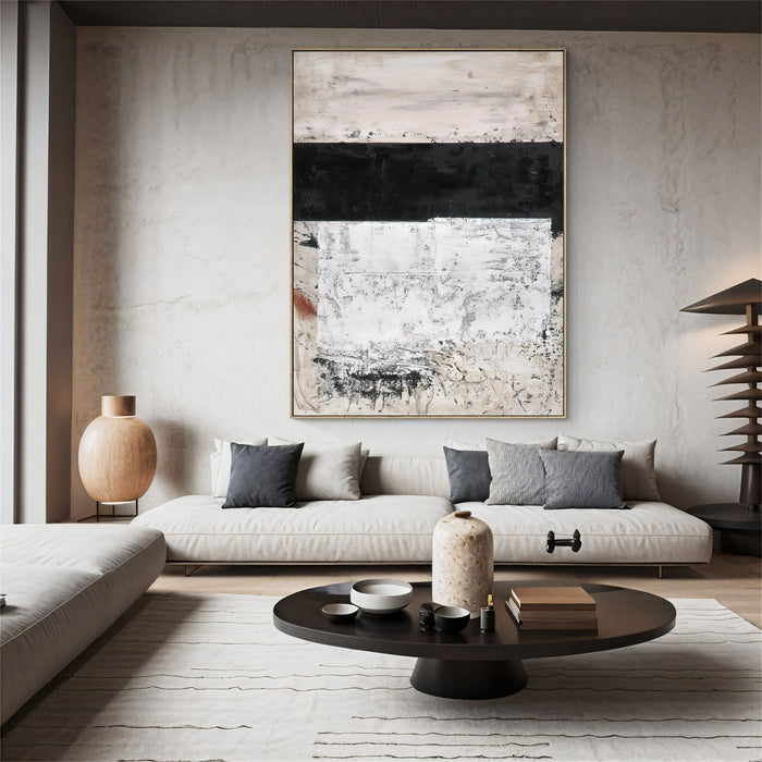 Textured Neutral Artistry | Slate Hues