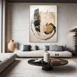 Textured Gilded Strokes | Neutral Hues
