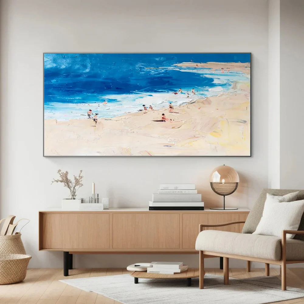 Ocean & Sky Abstract Wall Art # MO020