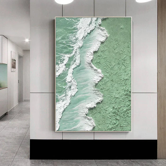 Ocean & Sky Textured Wall Art # MO039