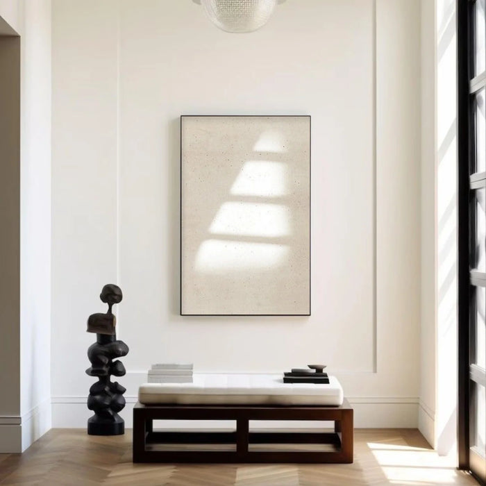 White Minimalist Wall Art #MT151