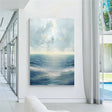 Ocean & Sky Abstract Wall Art #MO063