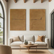 Wabi Sabi Abstract Wall Art Set of 2 #WT075