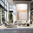 Textured Soft Strata | Cream Amber