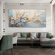 Flower & Tree Textured Abstract Wall Art #SF011