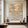 Textured Layered Depth | Beige Grey