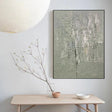 Green Abstract Texture Wall Art  #AT065
