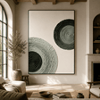 Abstract Art | Spiral Layered Circles