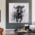 Abstract Animal Textured Wall Art #DL012