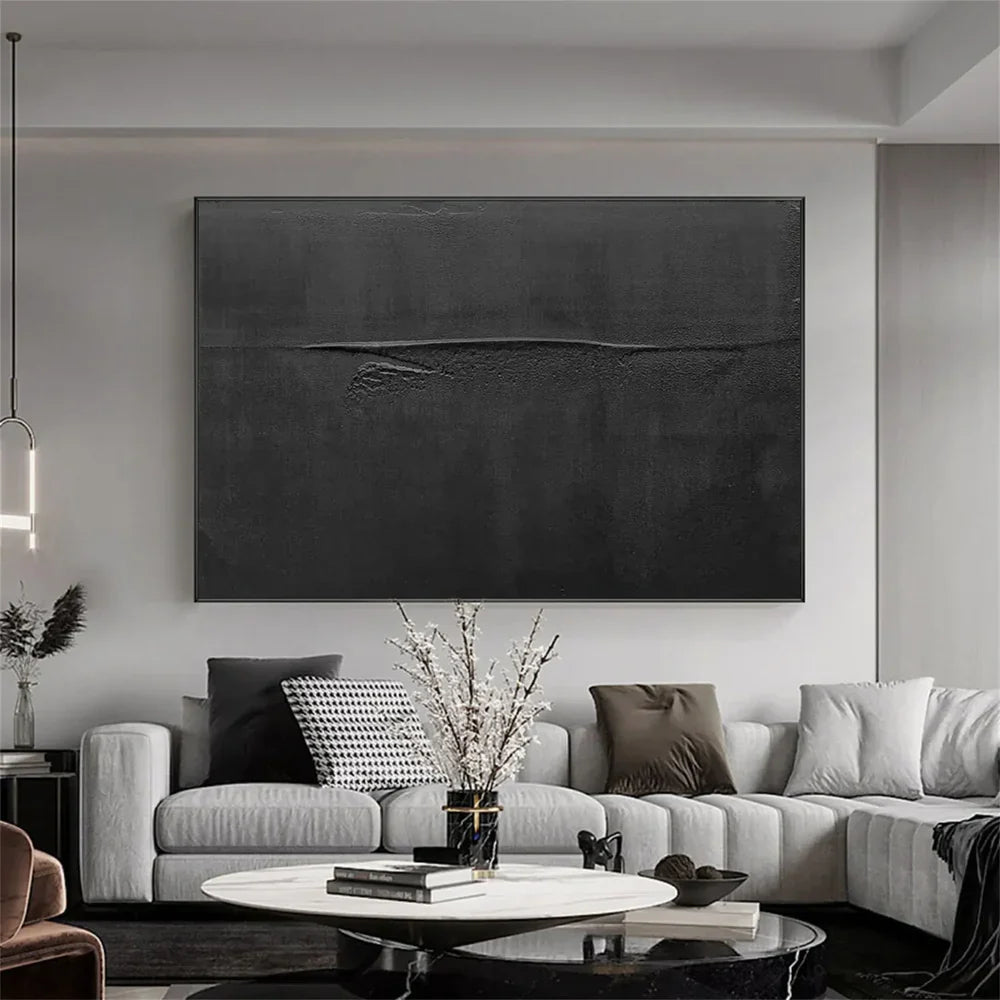 Black Minimalist Wall Art #MT117