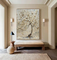 Textured Canopy Radiance | Ivory Bough