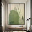 Green Abstract Wall Art  #AT098