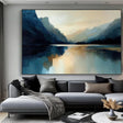 Ocean & Sky Abstract Wall Art #MO094