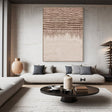 Textured Earthy Serenity | Beige Layers