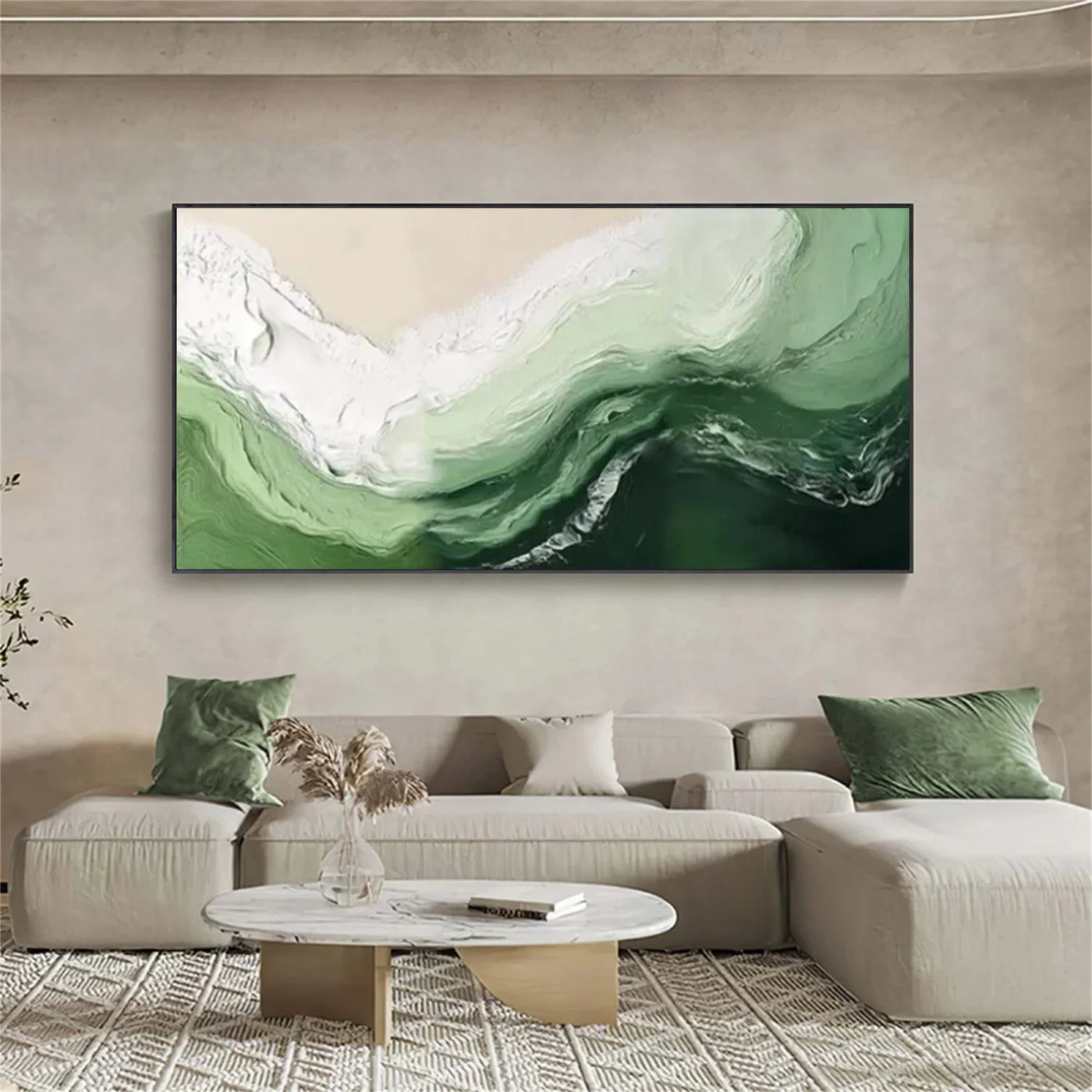 Ocean & Sky Textured Wall Art #MO090