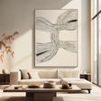 Textured Line Dynamism | Grey Beige