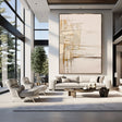 Textured Architectural Elegance | Beige Hues