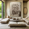 Wabi Sabi Textured Wall Art #WT039