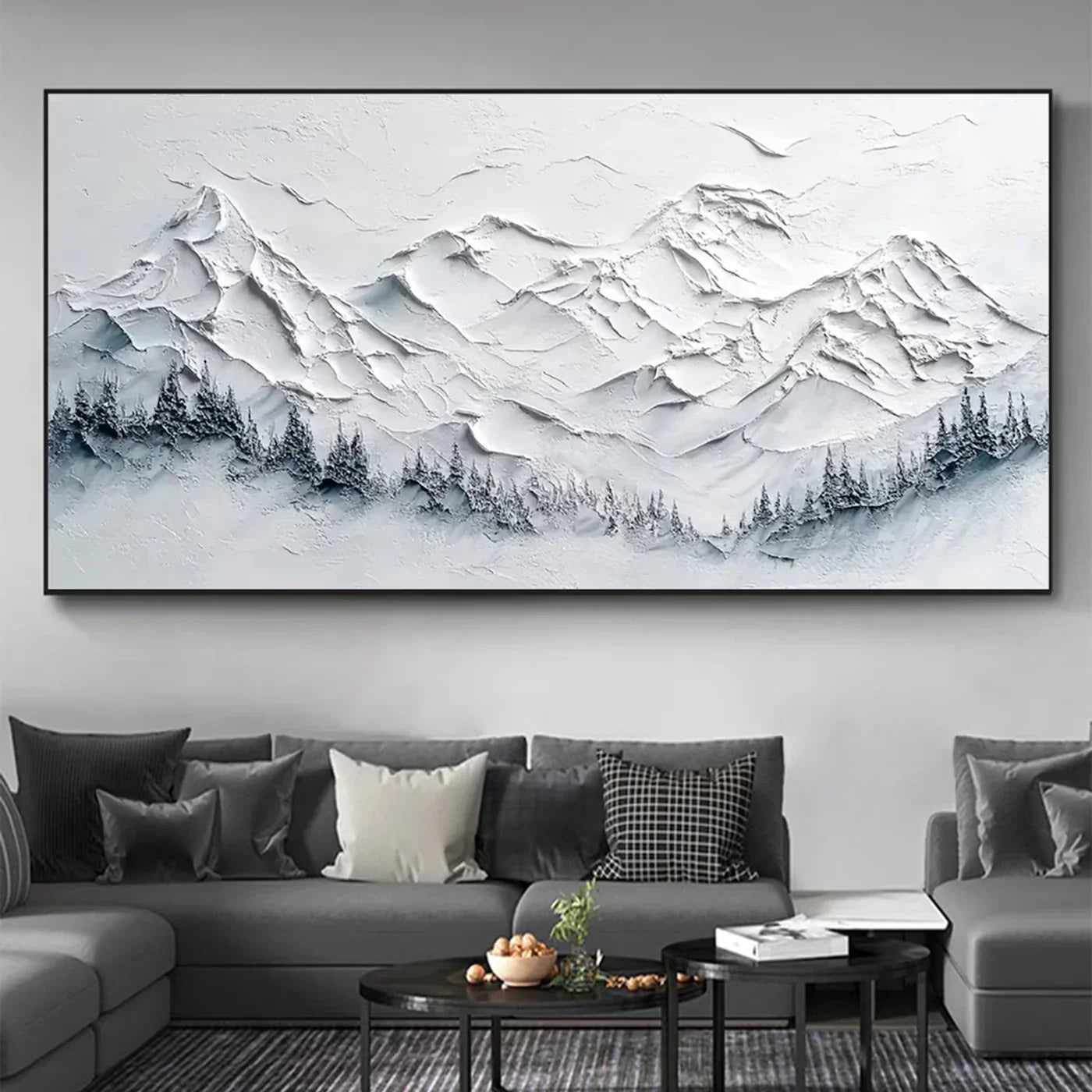 Mountain Textured Wall Art #MS027
