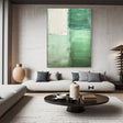 Textured Green Tranquility | Sage Tones